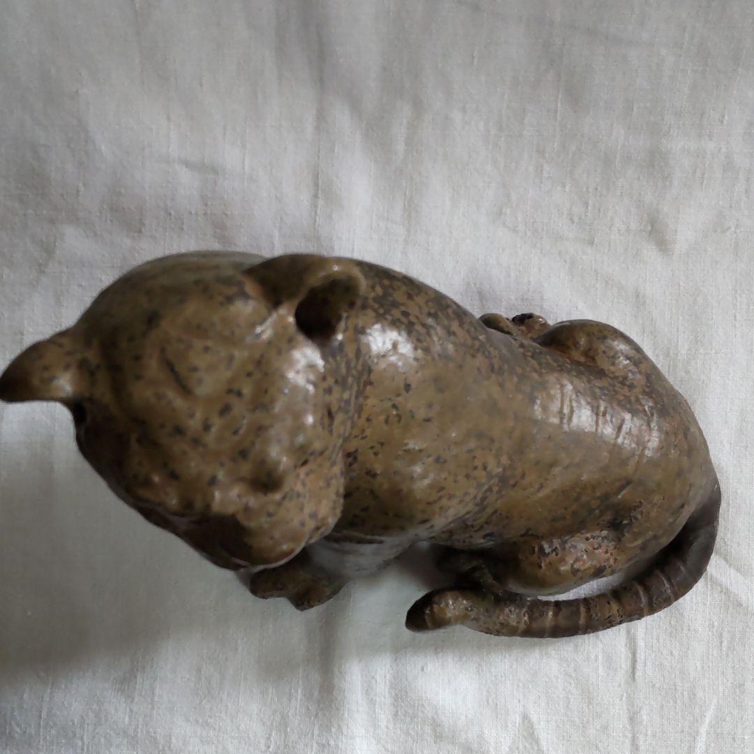 備前焼、浦上善次作、虎。