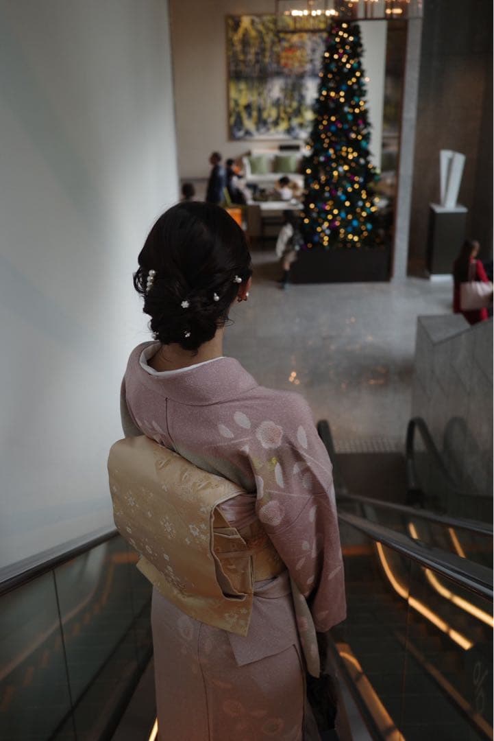 フルセット　訪問着　着物　帯　帯締め帯揚げ　七五三　結婚式　入学式　卒業式