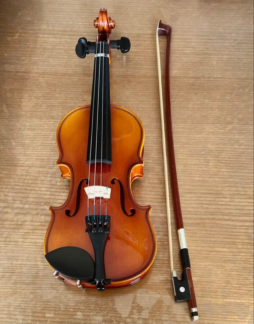 バイオリン本体と弓セット(子ども用　サイズ: 1/10) 鈴木バイオリン　入門用
