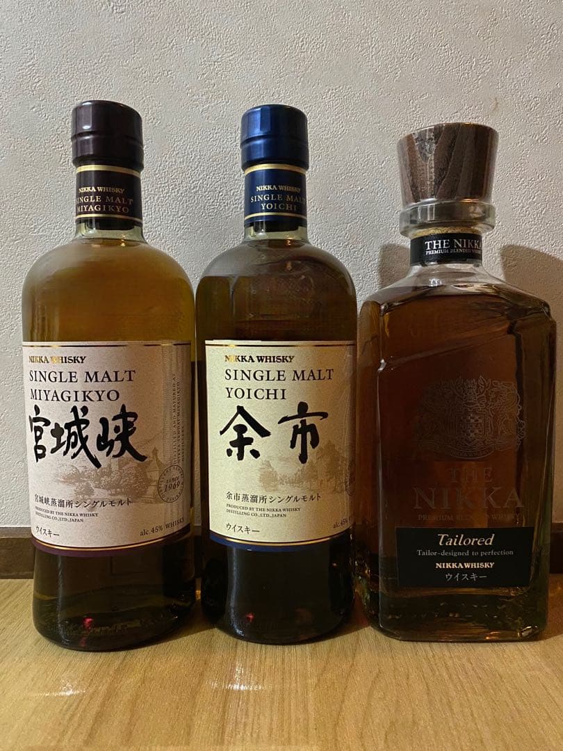 【新品未開封】余市・宮城峡・ザニッカ　セット