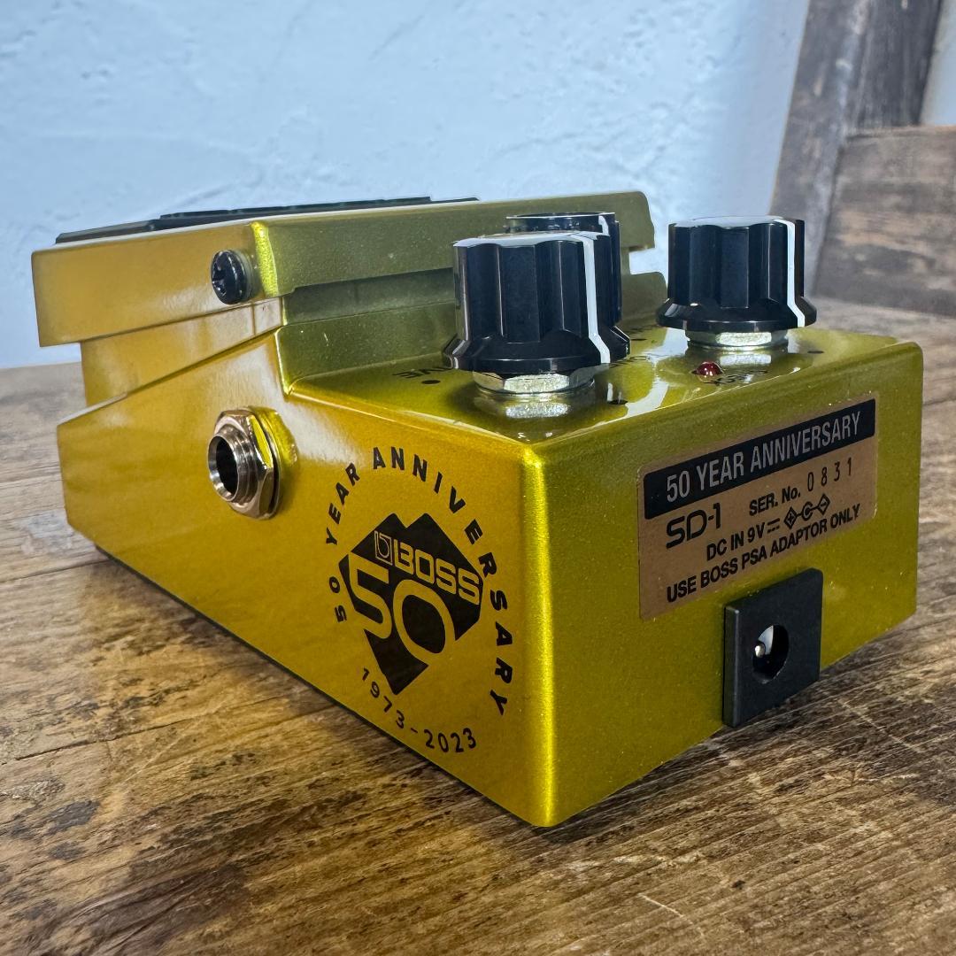 未使用・保管品】BOSS SD-1 50周年記念モデル 限定ゴールド 付属品完備