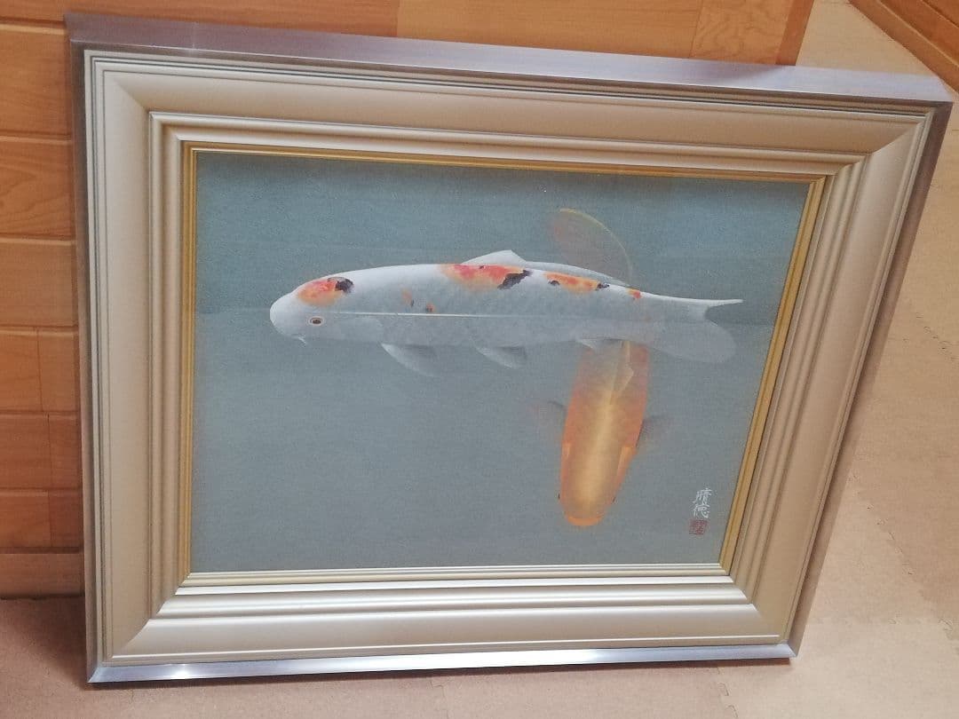 ※期間限定発送❢※　五十嵐晴徳　「双鯉」