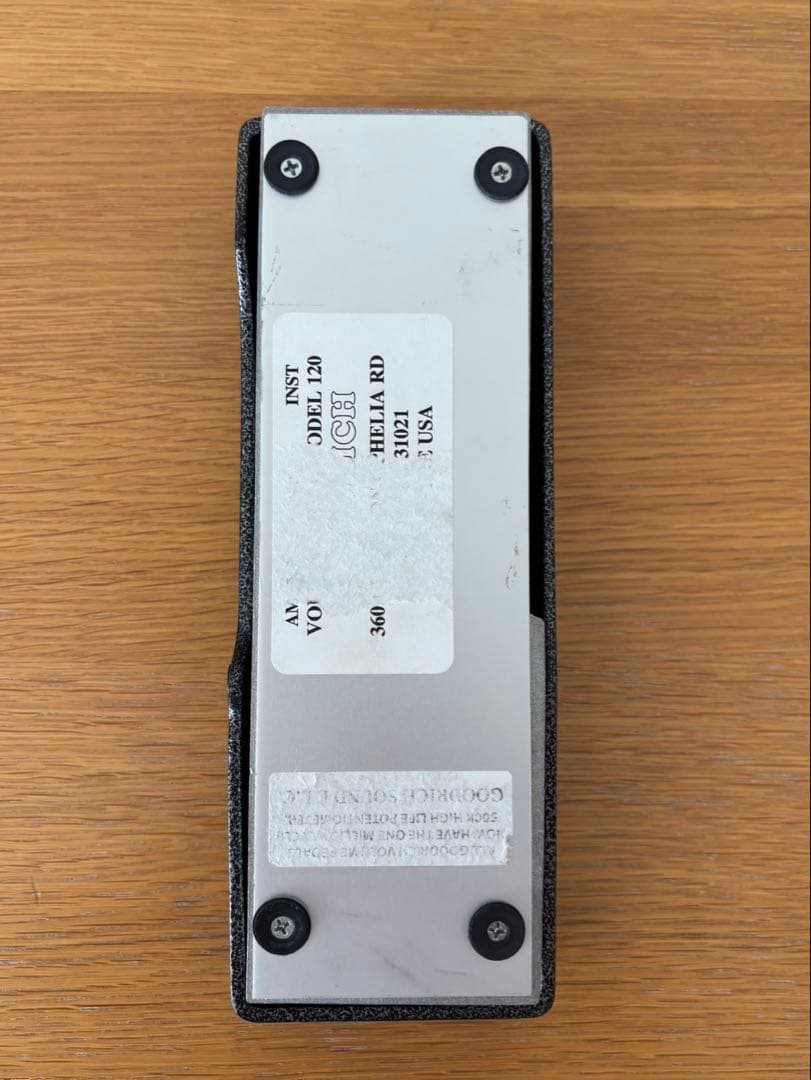 Goodrich 120 ボリュームペダル 高中正義