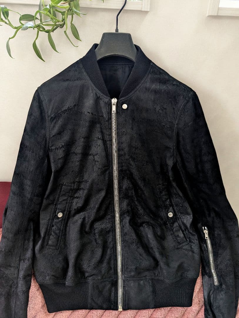 美品　FOGACHINE　リックオウエンス　ラムレザー　クラシック　フライト