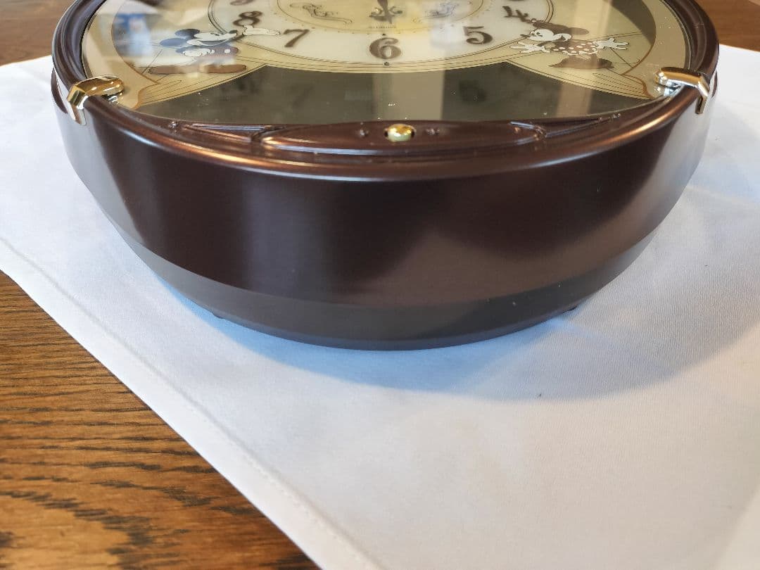 ディズニー ミッキー＆ミニー掛時計