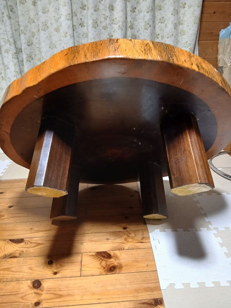 【1/18まで】一枚板　アンティークテーブル　木製座卓