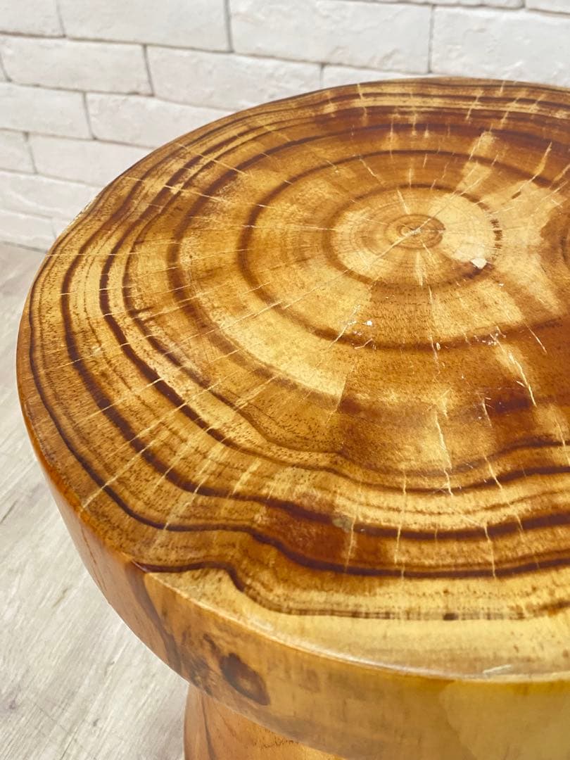 ⭐️【全国送料無料】 定価5万円　Virod スツール　サイド　テーブル　純木