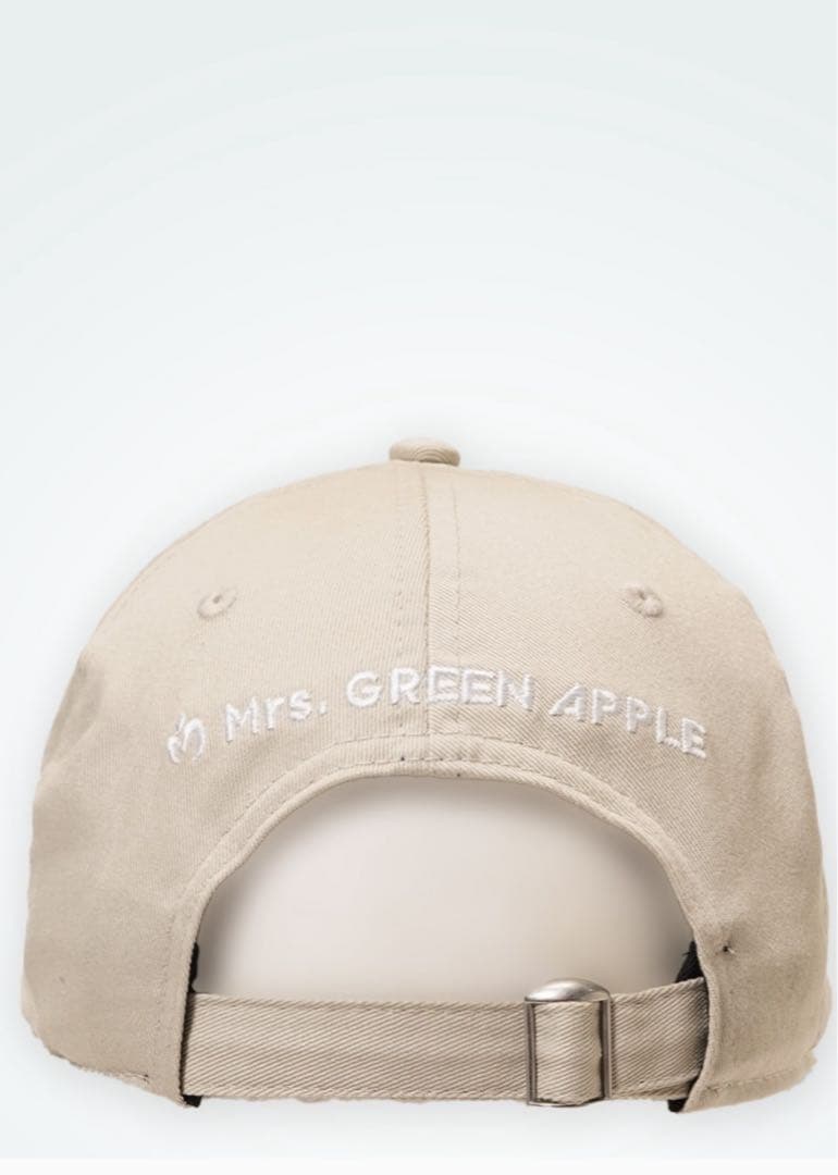 Mrs.GREEN APPLE 9THIRTY MGA LOGO CAPベージュ