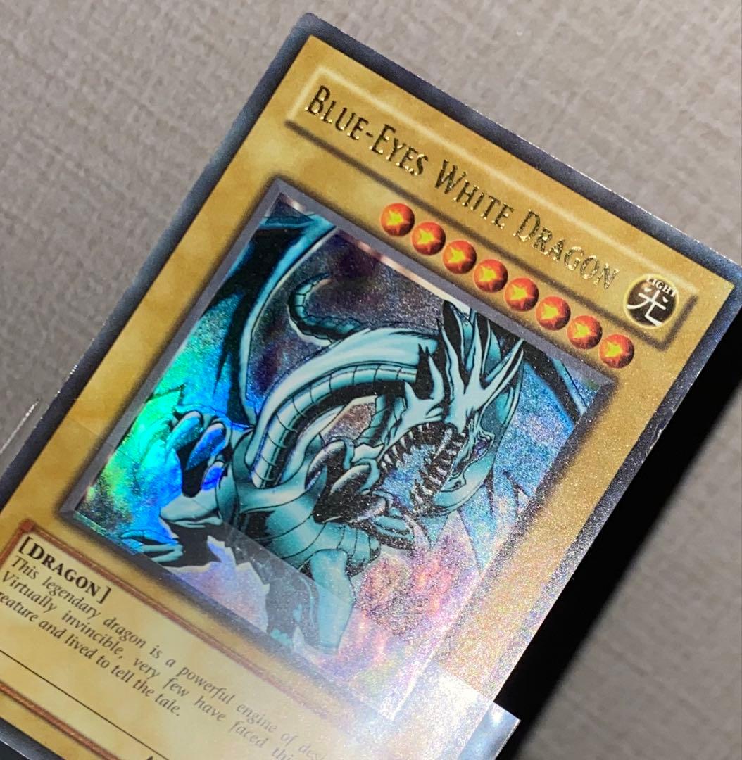 【ホイルズレ】遊戯王　北米版　LOB 青眼の白龍　真紅眼の黒竜　セット