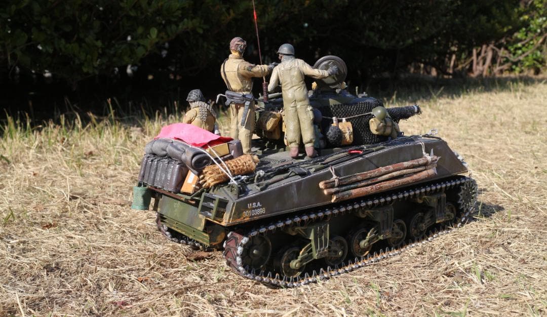 M4シャーマン戦車1/16ラジコン戦車