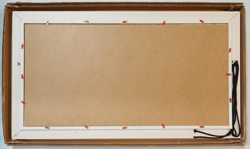 【値下げ】風景画　油絵　田中一村　大型絵画　額付き　手描き　肉筆