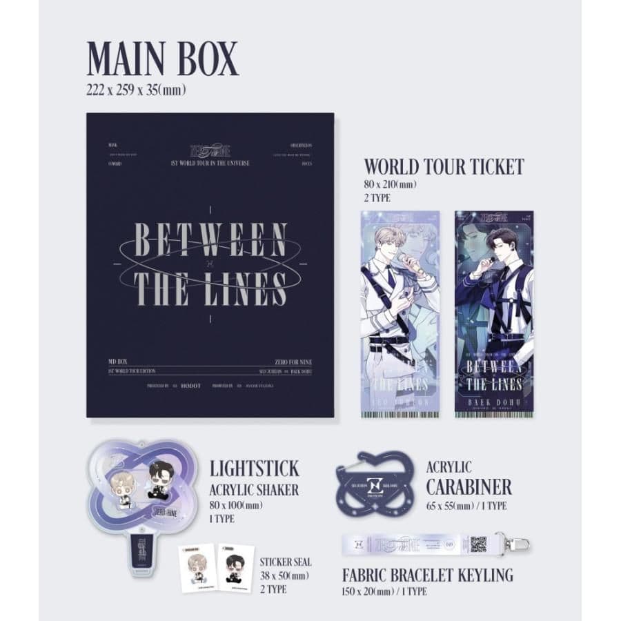 公私混同はお断り！　1ST WORLD TOUR EDITION MD BOX
