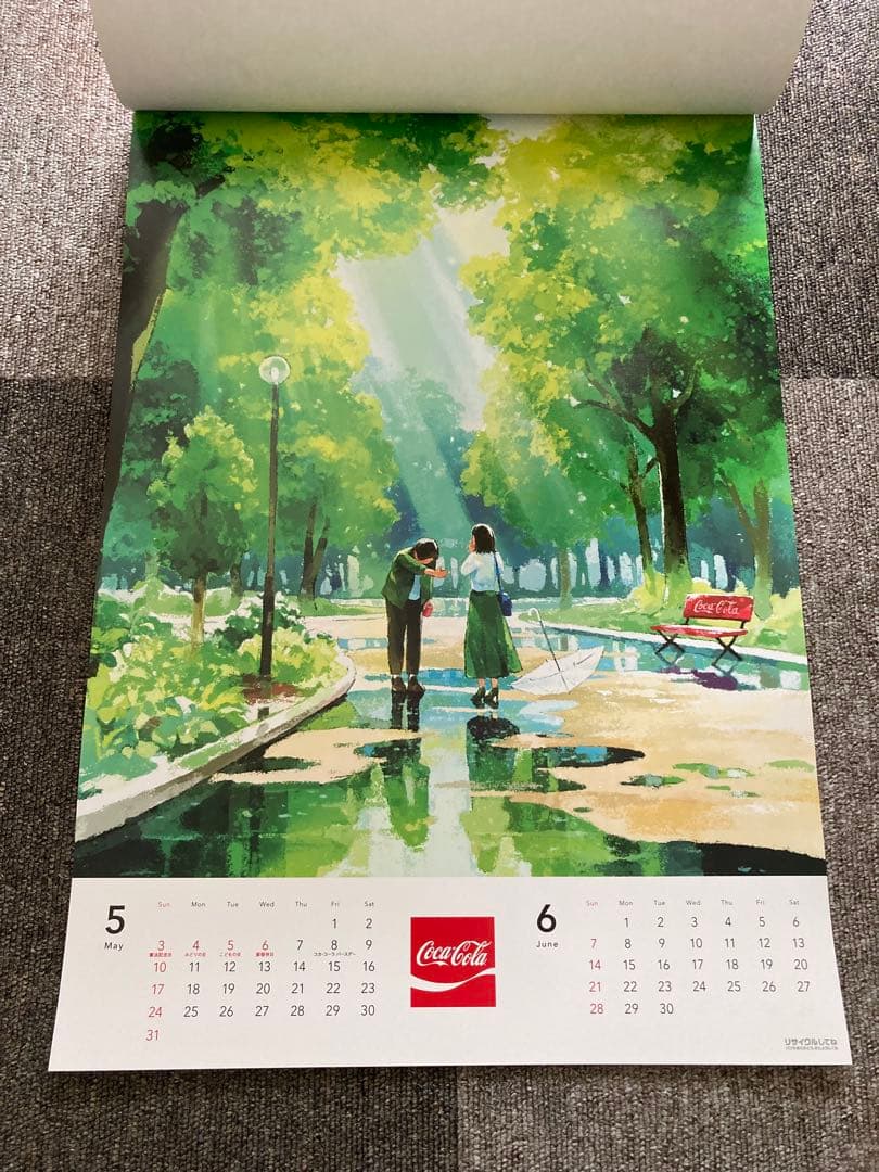 【非売品】 Coca-Cola 2026年壁掛けカレンダー レトロ 10セット
