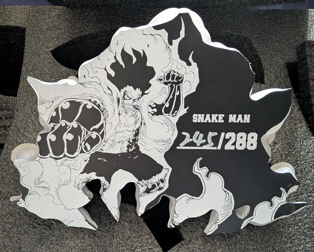 最終価格 ワンピース ルフィ スネイクマン 海外フィギュア ガレージキット