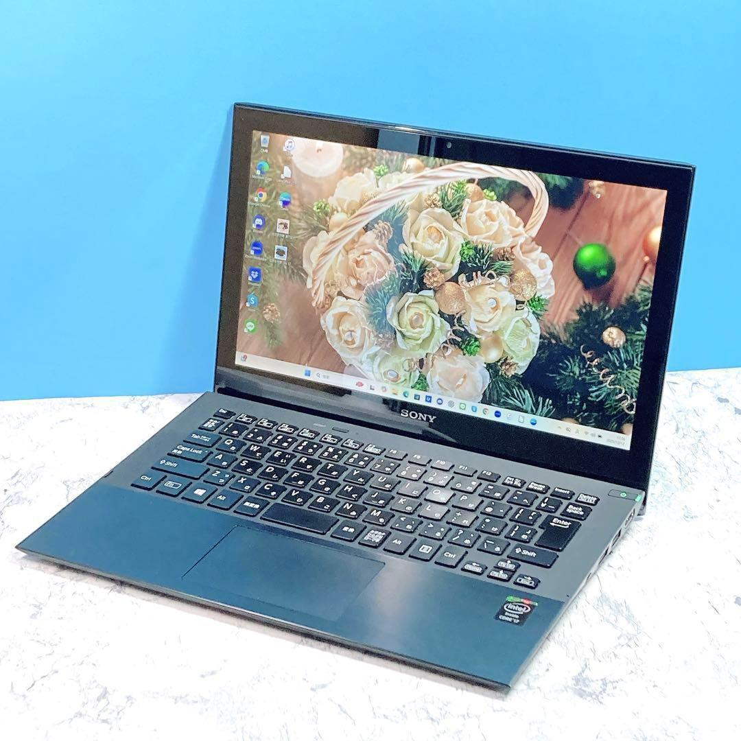 超軽量✨薄型✨SSD✨タッチパネル✨VAIO Pro✨コンパクト✨ノートパソコン