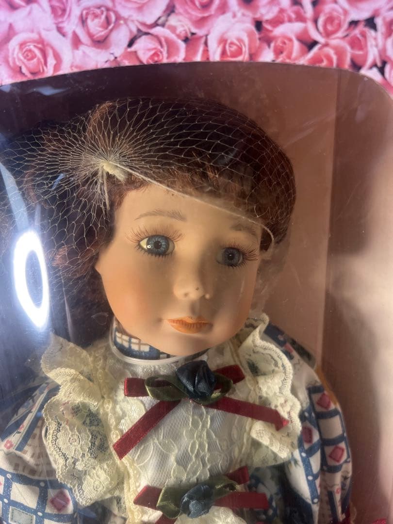 【新品・未使用】コレクターズ ポーセリンドール 西洋人形