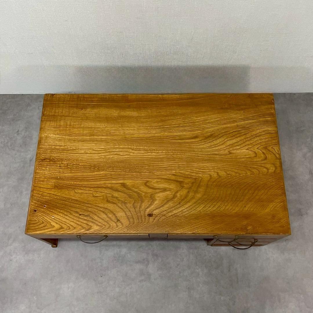 ヴィンテージ 文机 コーヒーテーブル センターテーブル 無垢材 ビンテージ