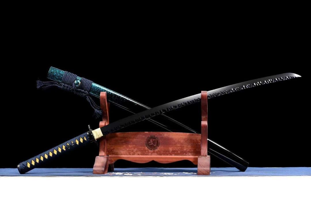 【墨蓮】古兵器 刀装具 日本刀　模造刀 居合刀 武士道 鑑賞用 美術刀 贈り物