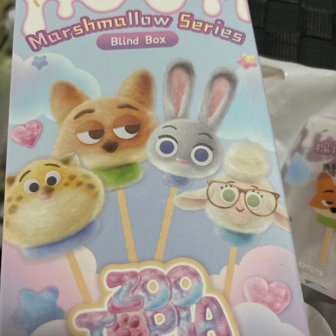 Zootopia ニック ジュディ　マシュマロシリーズ　 52TOYS