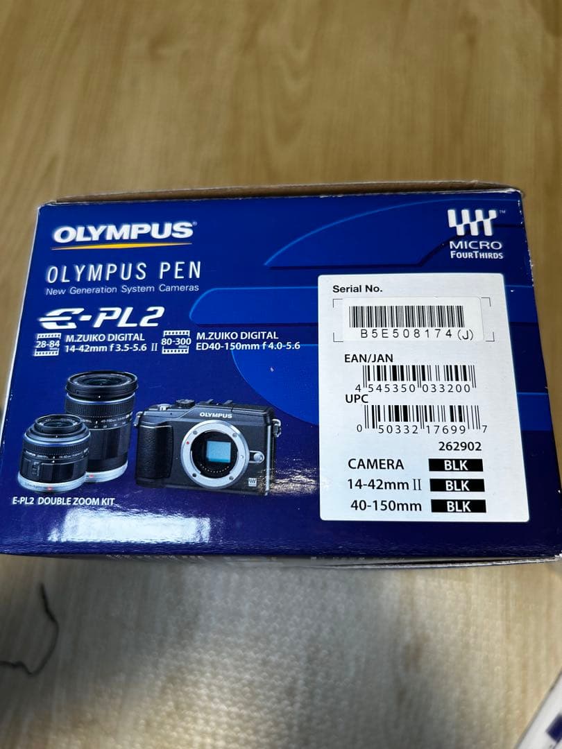 OLYMPUS PEN E-PL2 ダブルレンズキット シャッター数7,353回