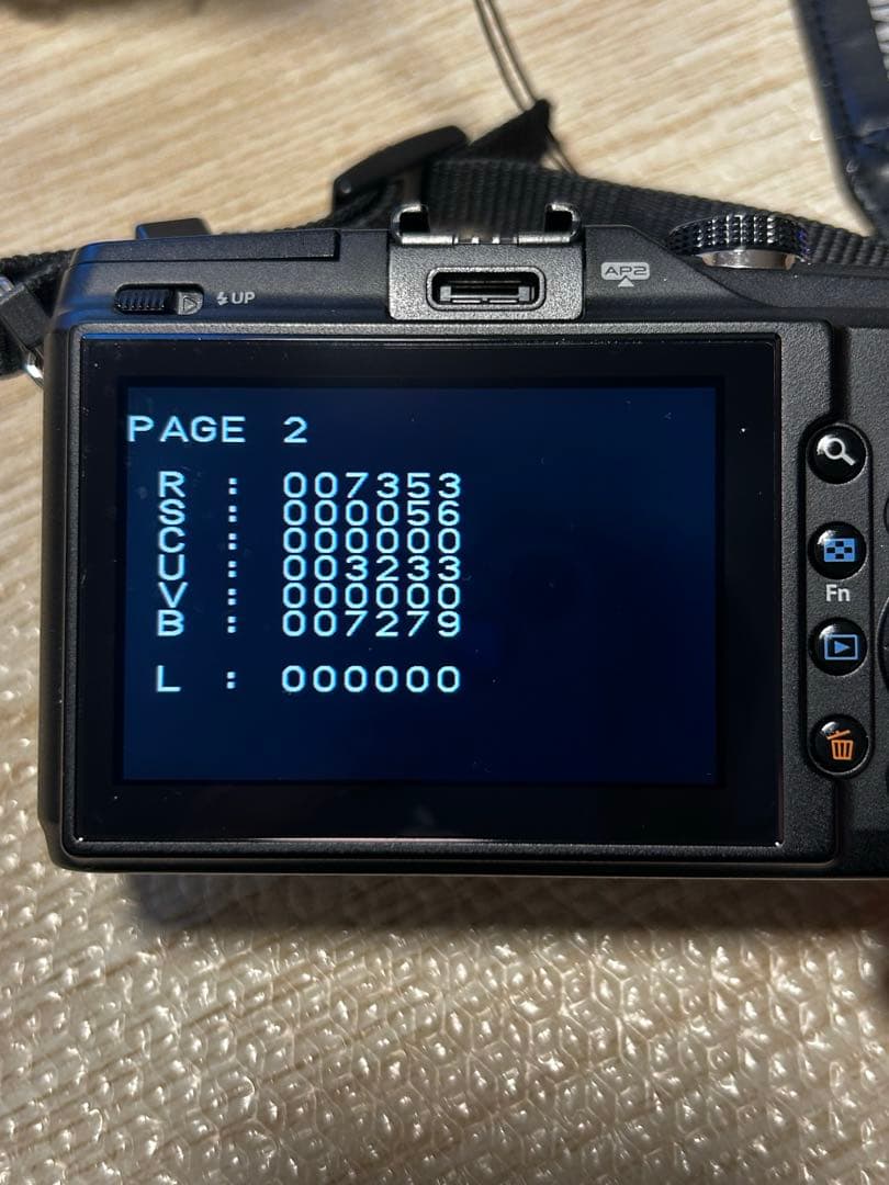 OLYMPUS PEN E-PL2 ダブルレンズキット シャッター数7,353回