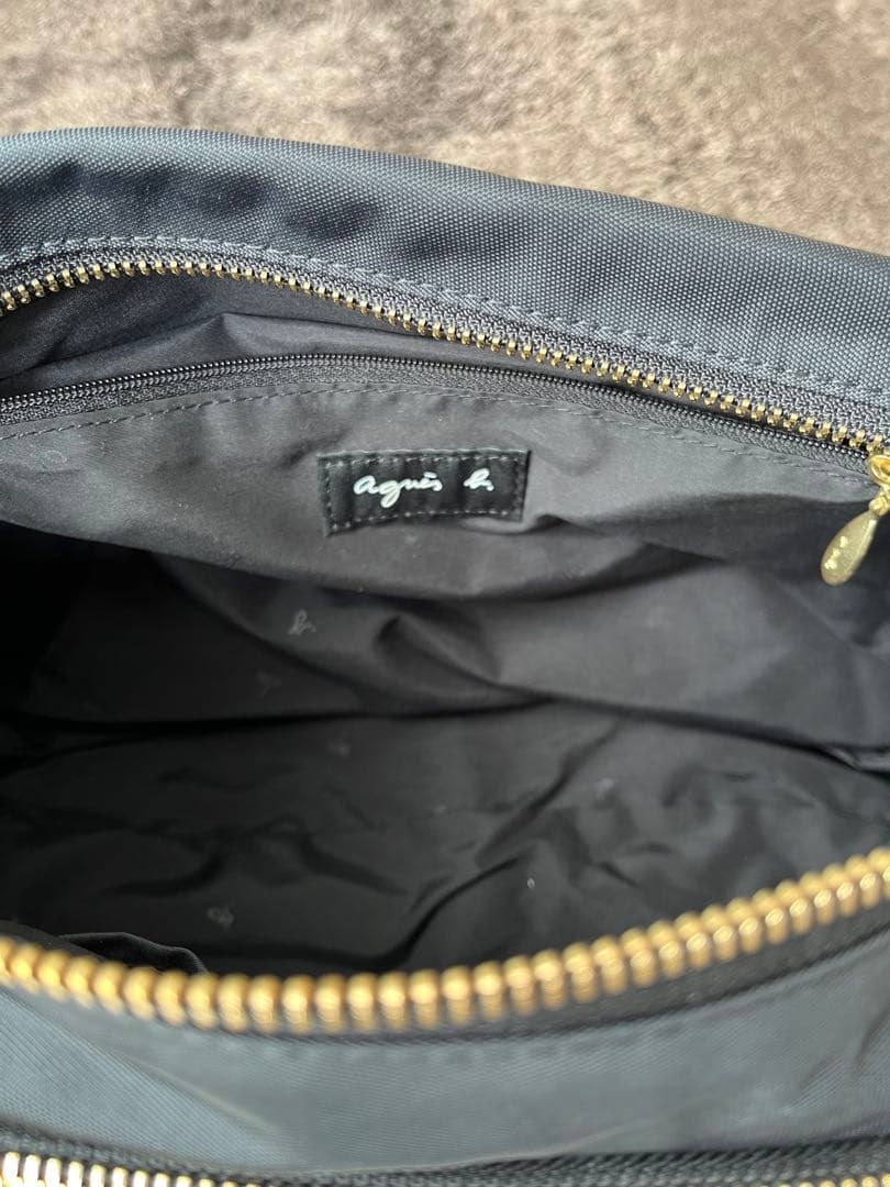 アニエスベー　ショルダーバッグ　FT03-04 黒