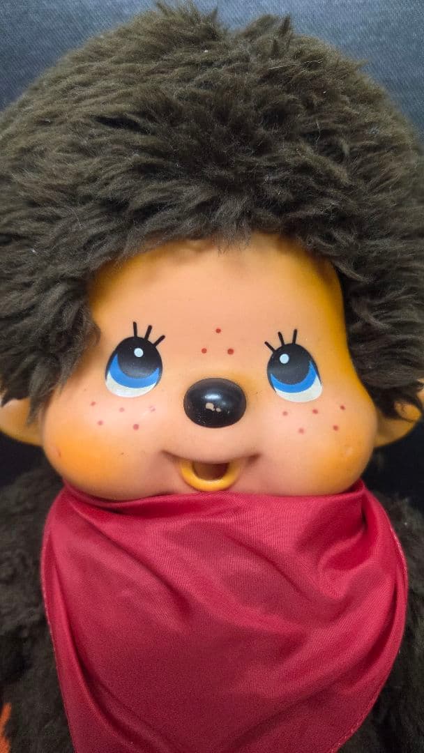 セキグチ　モンチッチ　ブルーアイ　初代1974　Ｌサイズ