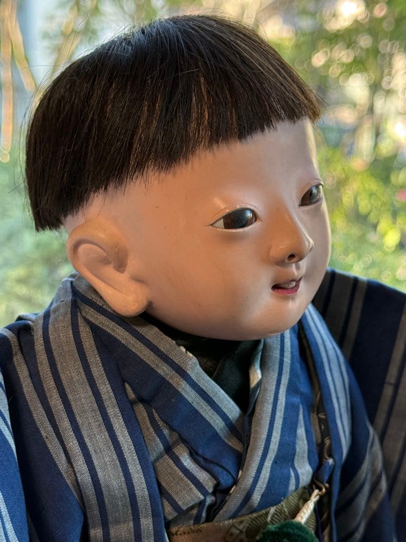 市松人形　抱き人形　伊東久重　42cm