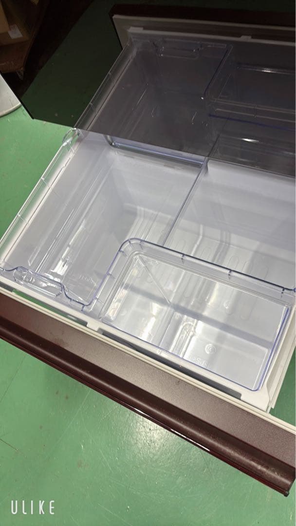 【中古】大阪引取限定 SHARP 356㍑3ドア両開き冷蔵庫 即買い❌