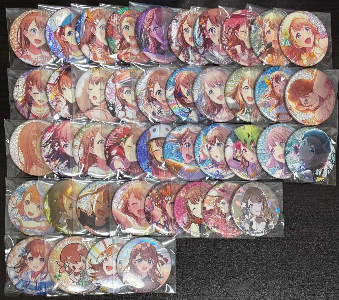 花里みのり 缶バッジ グリ缶 まとめ売り