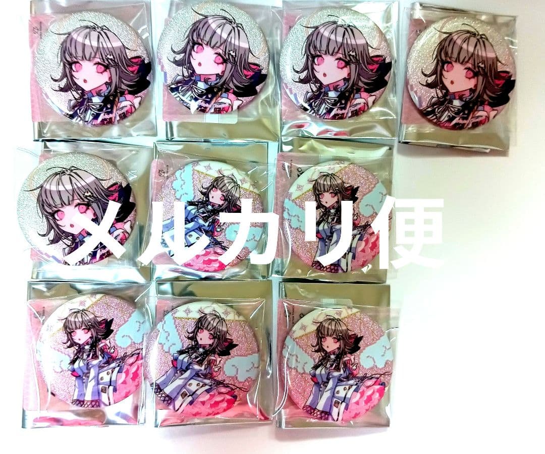 ダンガンロンパ　缶バッジ　めつぶしあんこ　天使　悪魔　七海千秋