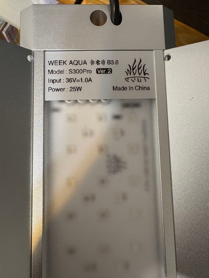 【美品】WEEK AQUA S300pro LEDライト RGBライト 30cm