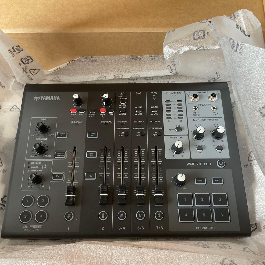 YAMAHA AG08 DJミキサー