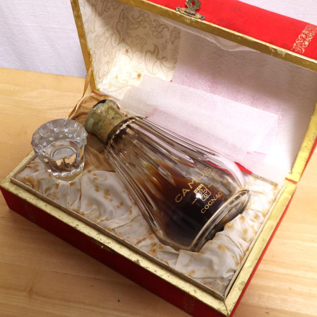 （古酒）ＣＡＭＵＳ　バカラ　デキャンター　ボトル未開栓