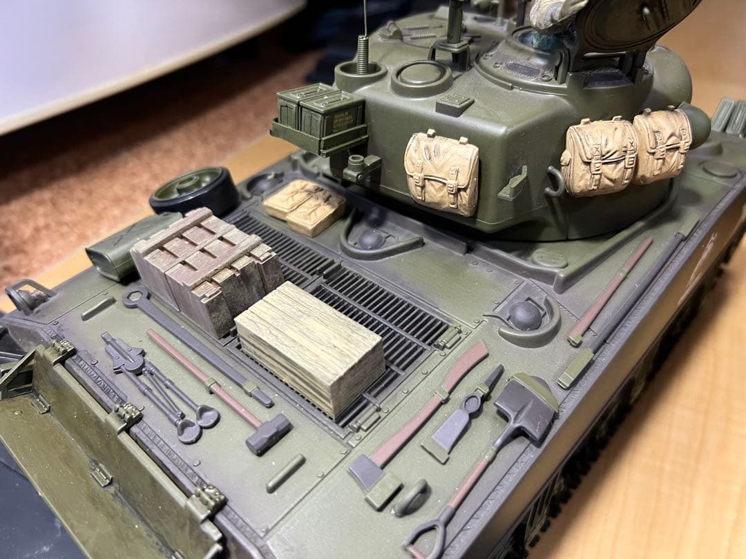 US M4A1 シャーマン ヘンロン フルセット 制作 テストのみ 安売り