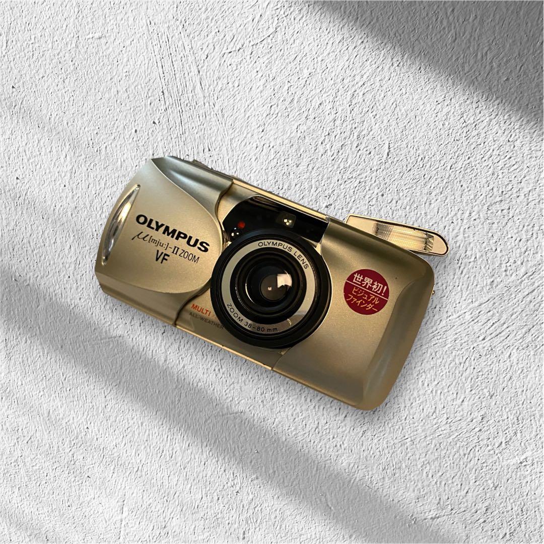 美品おすすめ☆【OLYMPUS】μⅡ ZOOM VF フィルムカメラ