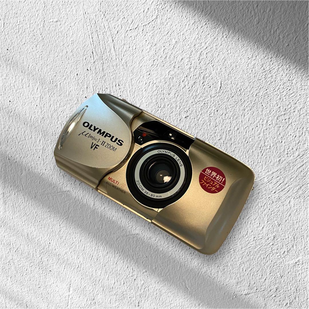 美品おすすめ☆【OLYMPUS】μⅡ ZOOM VF フィルムカメラ