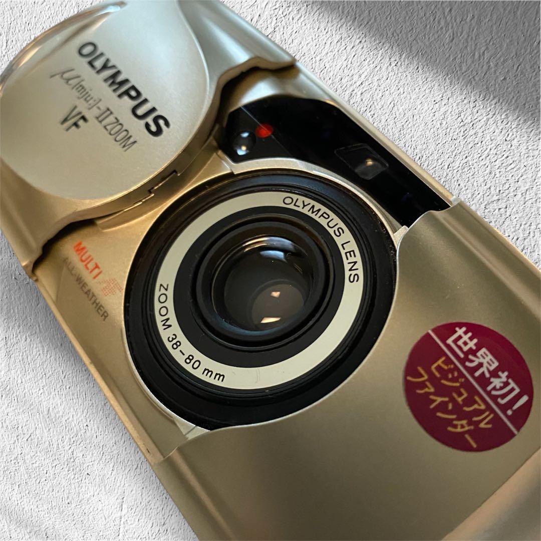美品おすすめ☆【OLYMPUS】μⅡ ZOOM VF フィルムカメラ