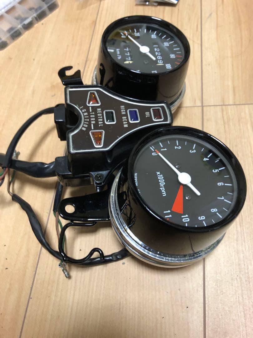 cm250 400 メーター　ホーク　バブ　cb400four