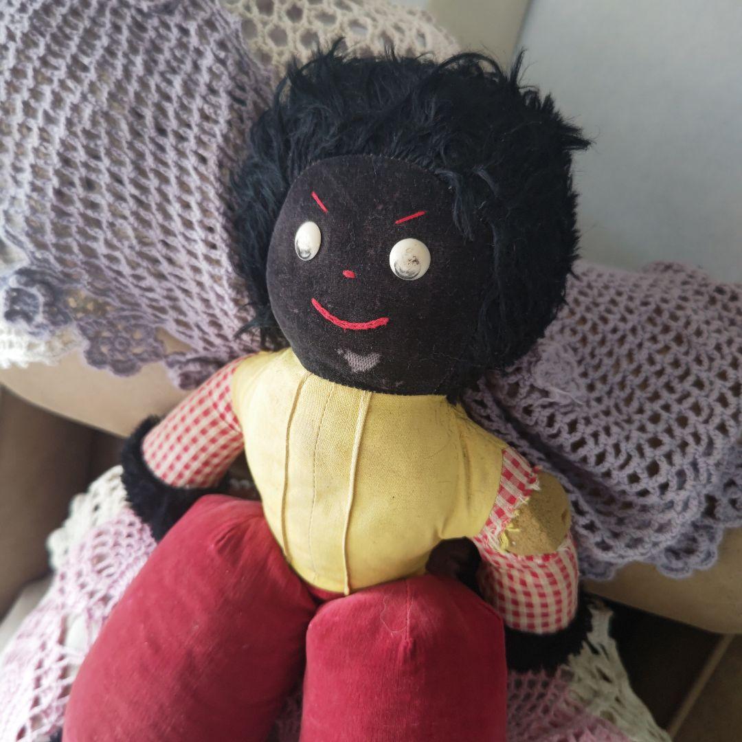 ♥アンティーク⭐ゴーリーちゃん、タグ付き〜年代感