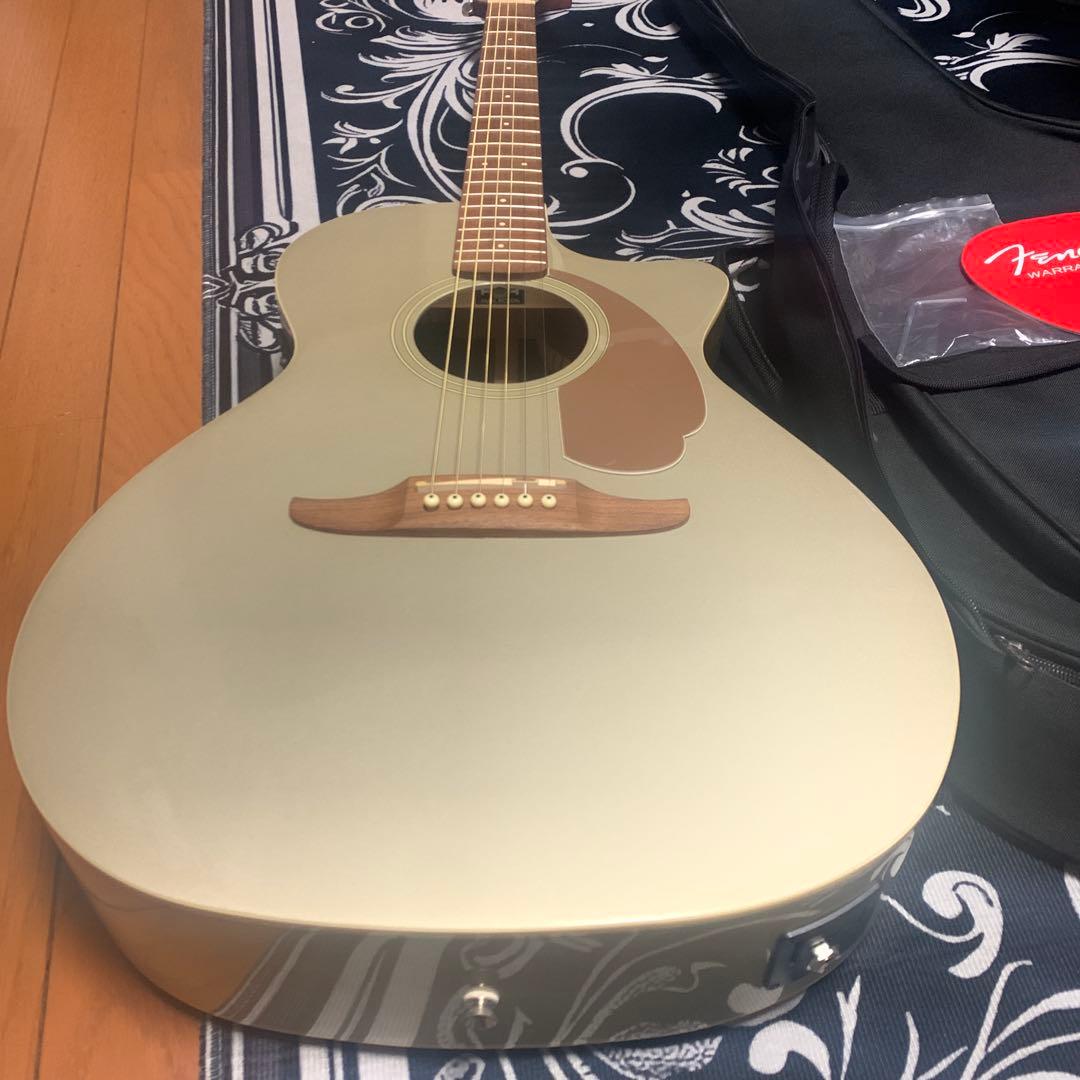 【希少カラー】調整済み Fender シャンパンゴールド 美品 アコギ