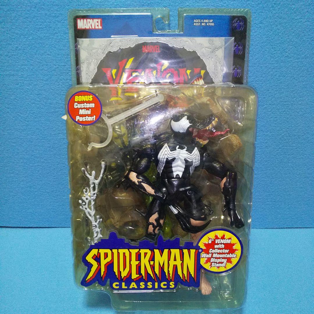 未開封★スパイダーマンクラシック1の4体セット/SPIDER-MAN、VENOM