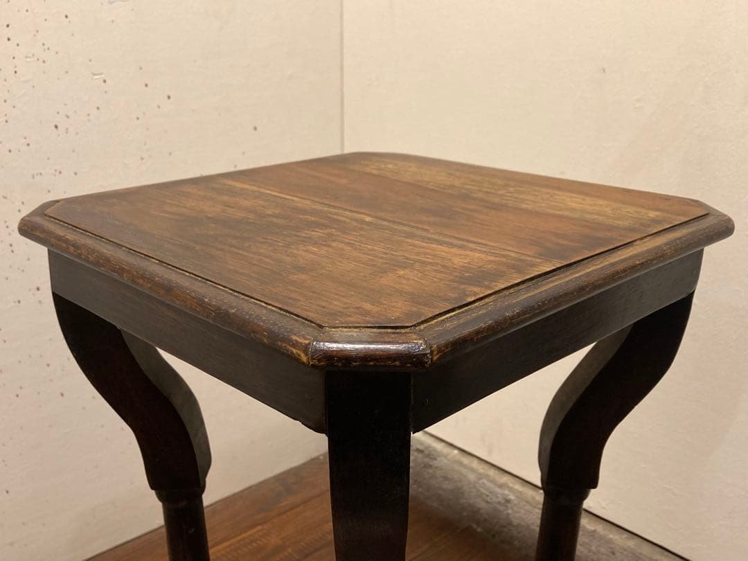 old maison オールドメゾン 無垢材 サイドテーブル 古材 古道具