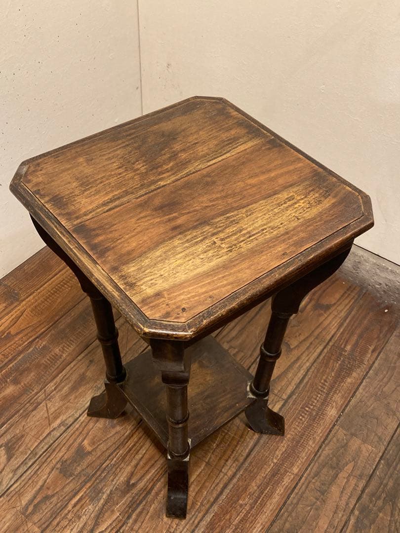 old maison オールドメゾン 無垢材 サイドテーブル 古材 古道具