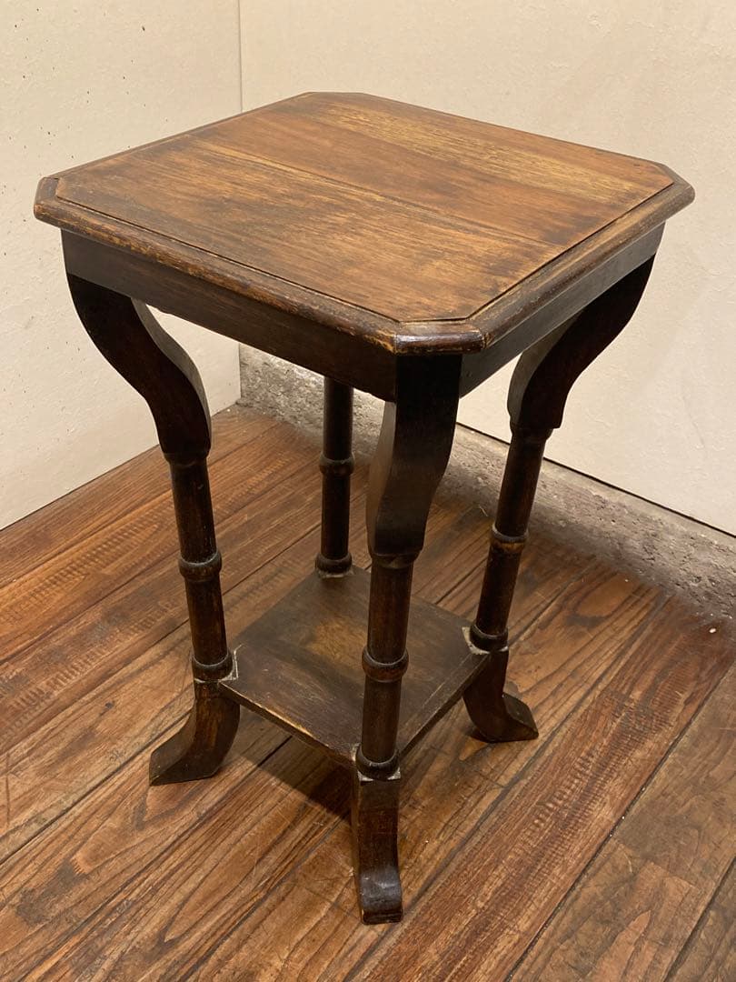 old maison オールドメゾン 無垢材 サイドテーブル 古材 古道具