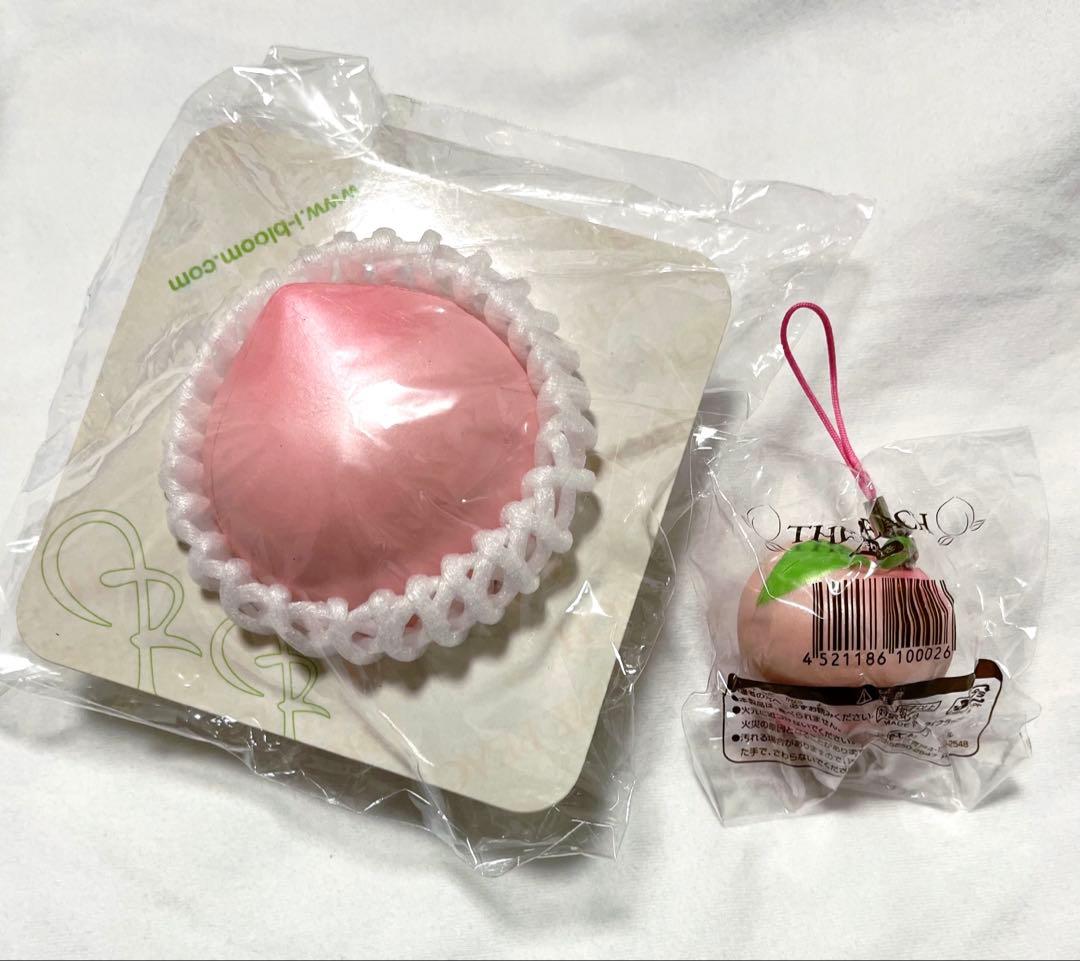 レア THE PEACH パールピンクピーチ スクイーズ オールドブルーム