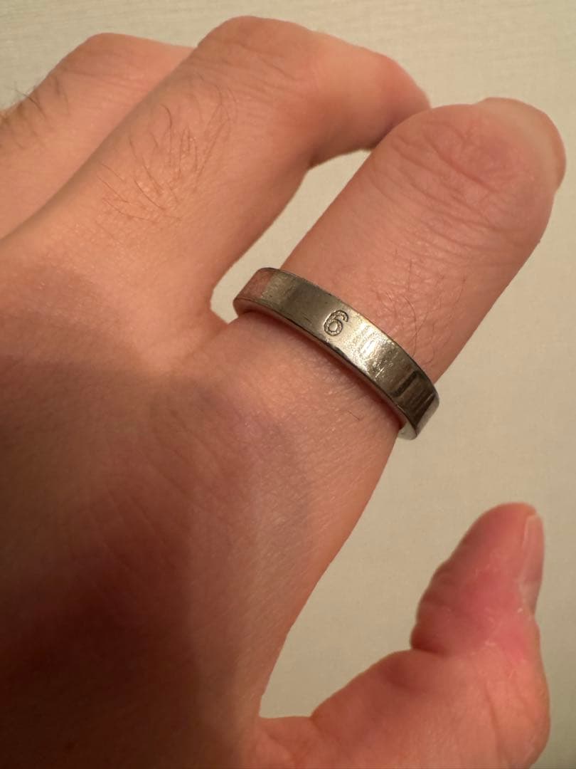 mm6 maison margiera ロゴリング Mサイズ