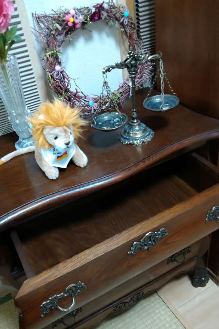 11/29限定BELL　フランス製アンティーク家具　オーク材　コモード