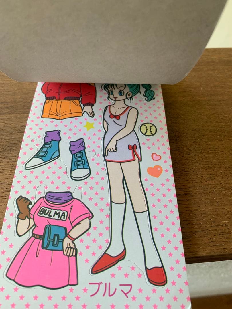 ドラゴンボール　ブルマ　ミニきせかえ