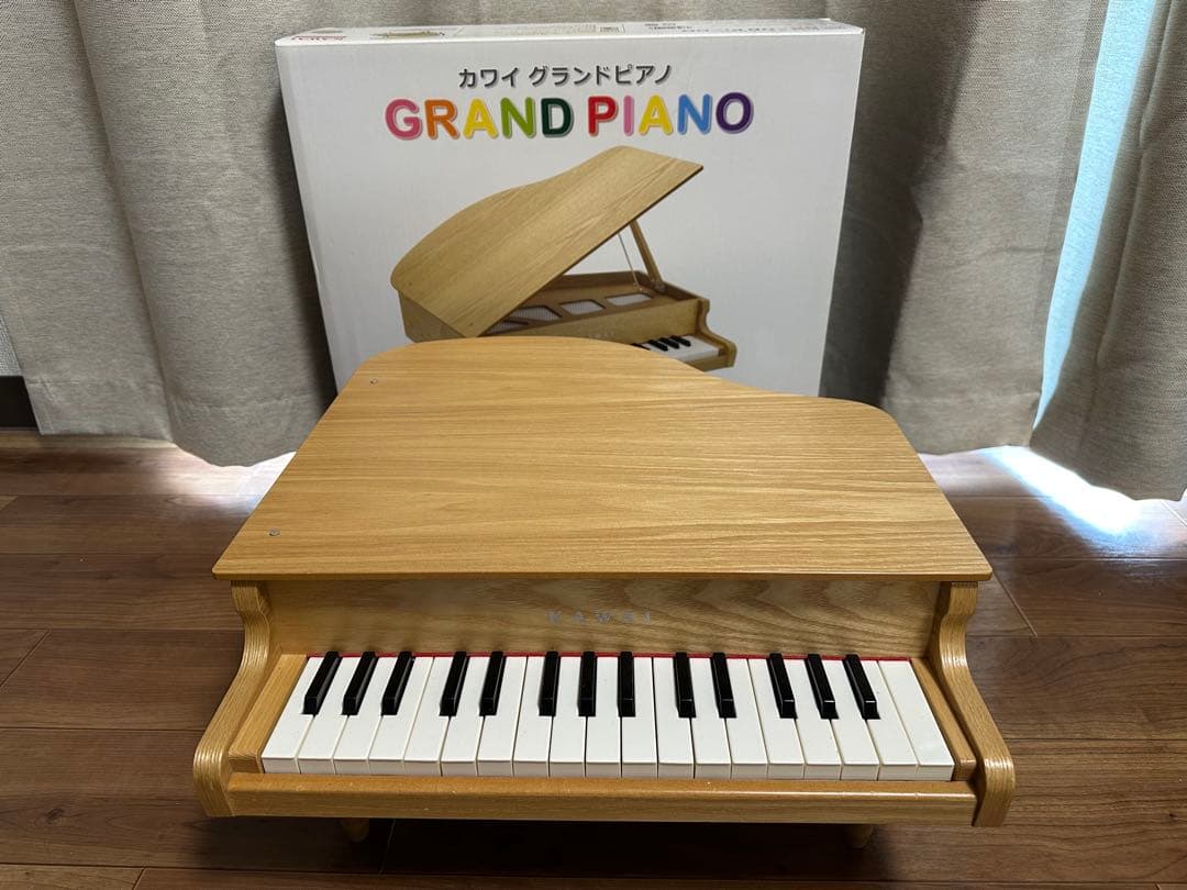 カワイ KAWAI ミニグランドピアノ 1144 ナチュラル 木製 32鍵